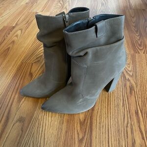 Steve Madden Taupe Heeled Boots
